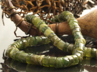 Green Garnet Bead Necklace